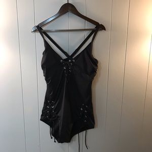 CityChic Black Plus size One piece swimsuit